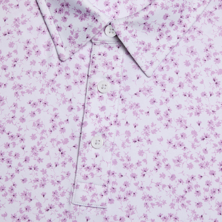 G/FORE MEN'S GARDEN TECH JERSEY POLO - IRIS