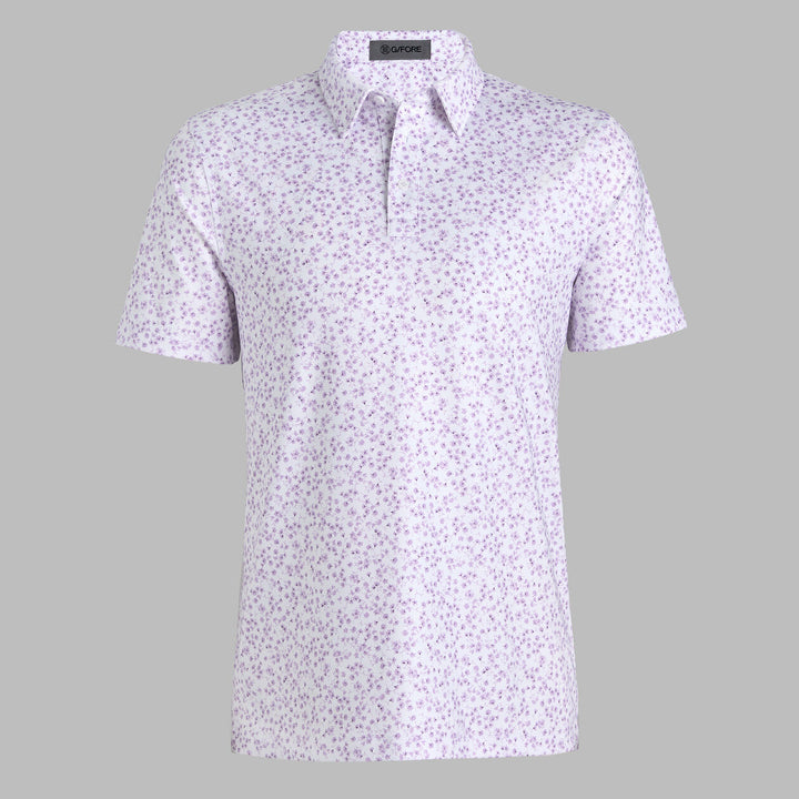 G/FORE MEN'S GARDEN TECH JERSEY POLO - IRIS