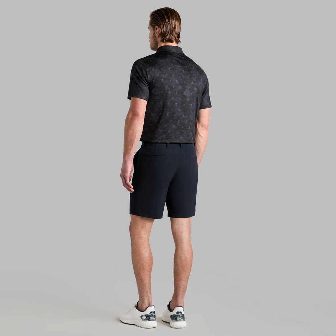 G/FORE MEN'S ICON CAMO TECH JERSEY POLO - ONYX