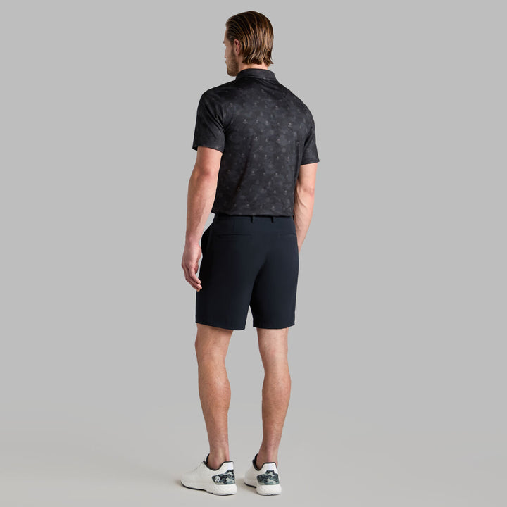 G/FORE MEN'S ICON CAMO TECH JERSEY POLO - ONYX