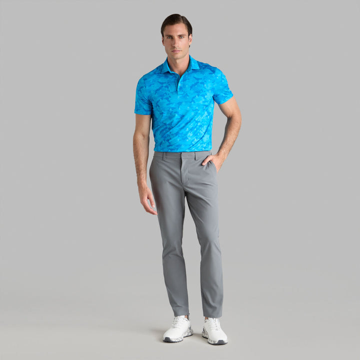 G/FORE MEN'S ICON CAMO TECH JERSEY POLO - VENETIAN