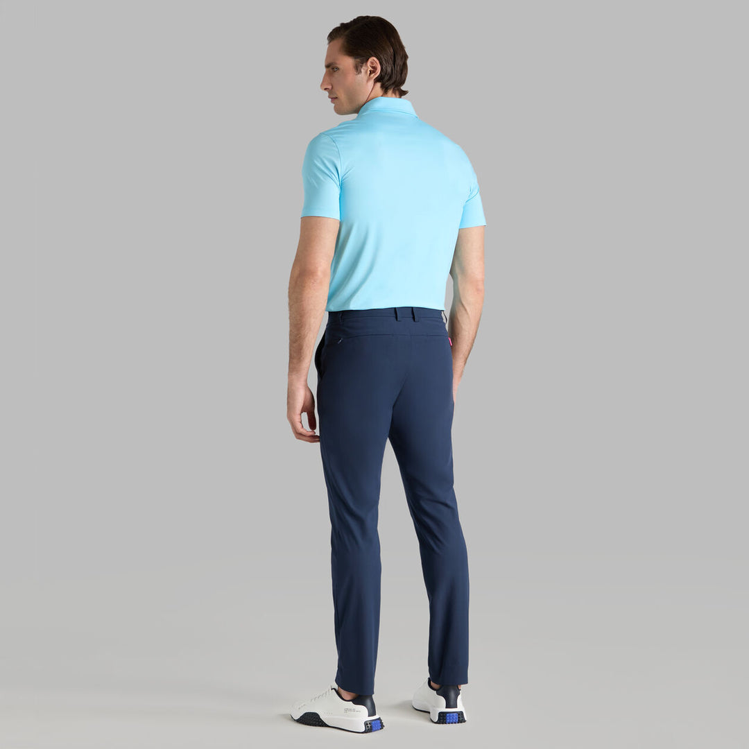 G/FORE MEN'S MÉLANGE ICE NYLON POLO - BREEZE MELANGE