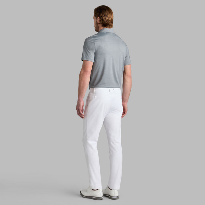 G/FORE MEN'S MÉLANGE ICE NYLON POLO - CHARCOAL MELANGE