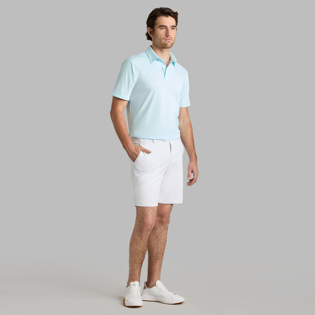 G/FORE MEN'S MÉLANGE ICE NYLON POLO - DAYBREAK MELANGE