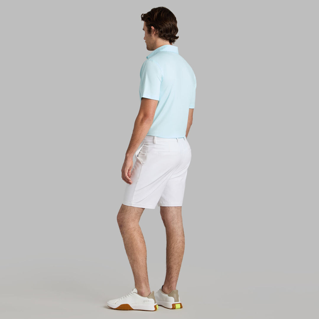 G/FORE MEN'S MÉLANGE ICE NYLON POLO - DAYBREAK MELANGE