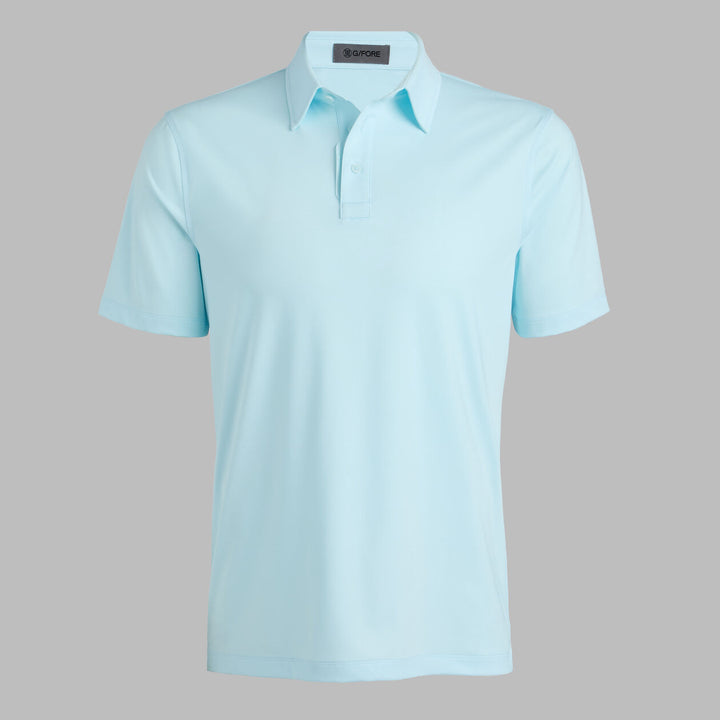 G/FORE MEN'S MÉLANGE ICE NYLON POLO - DAYBREAK MELANGE