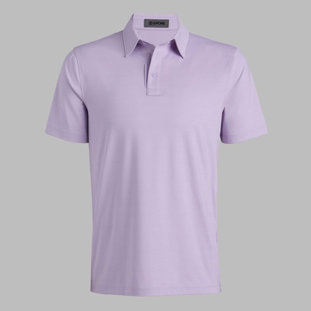 G/FORE MEN'S MÉLANGE ICE NYLON POLO - IRIS MELANGE
