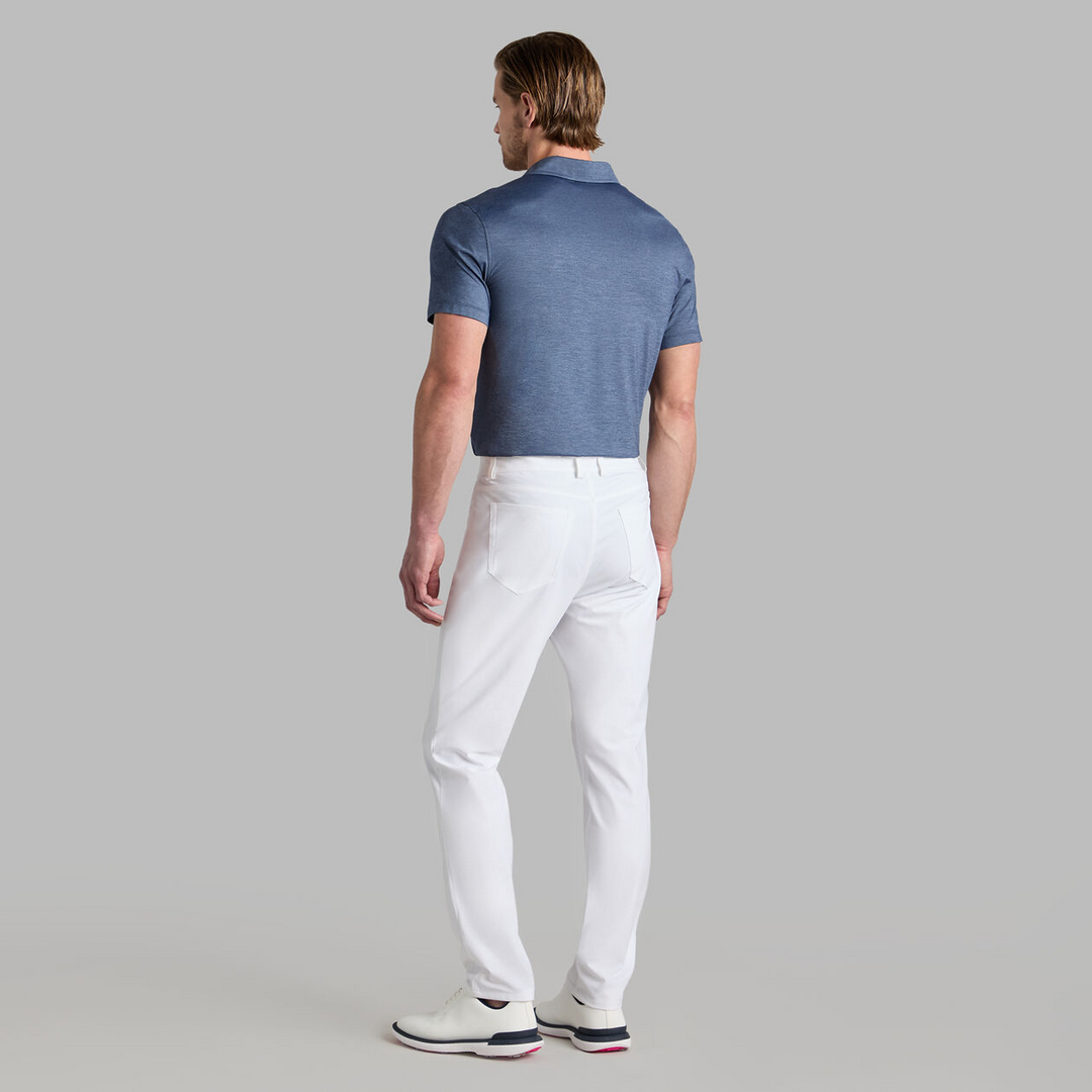 G/FORE MEN'S MÉLANGE ICE NYLON POLO - TWILIGHT MELANGE