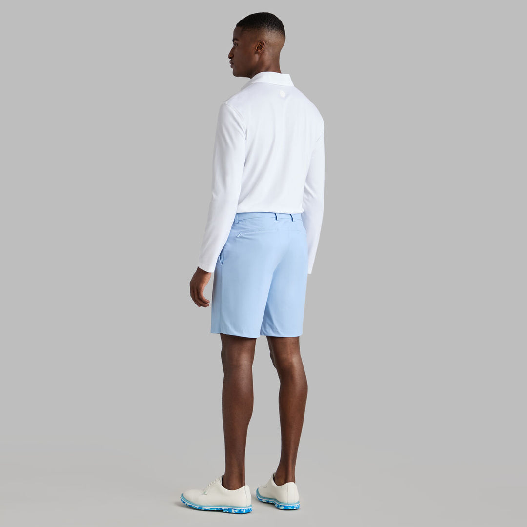 G/FORE MEN'S ALL PLAY LONG SLEEVE POLO - SNOW