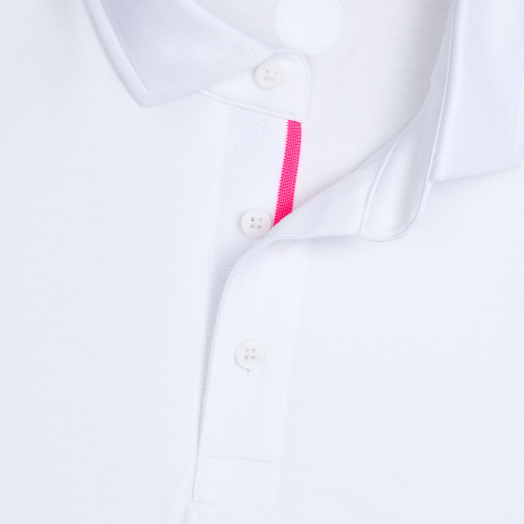 G/FORE MEN'S ALL PLAY LONG SLEEVE POLO - SNOW