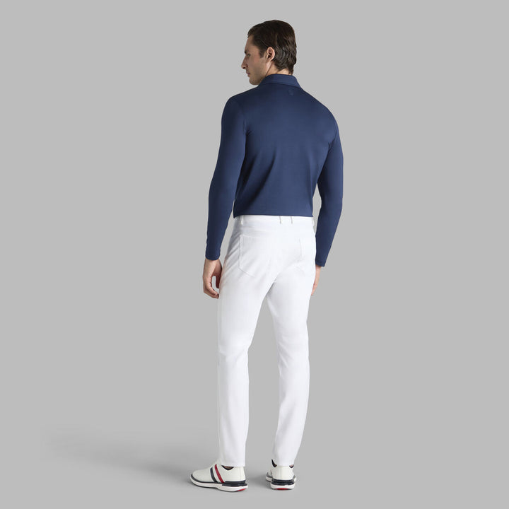 G/FORE MEN'S ALL PLAY LONG SLEEVE POLO - TWILIGHT