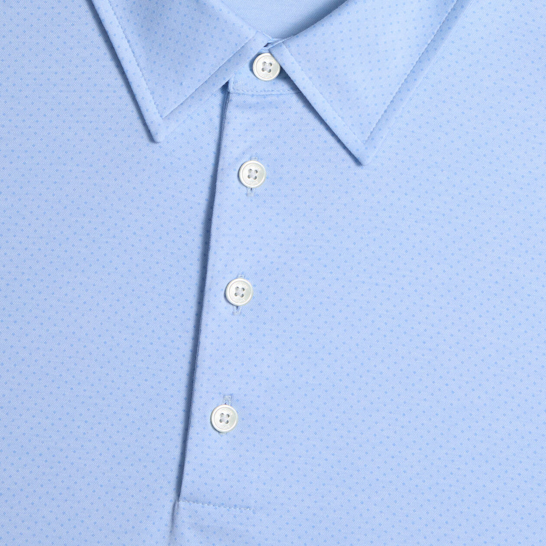 G/FORE MEN'S LTD RELEASE LUXE COTTON BLEND POLO - BAJA