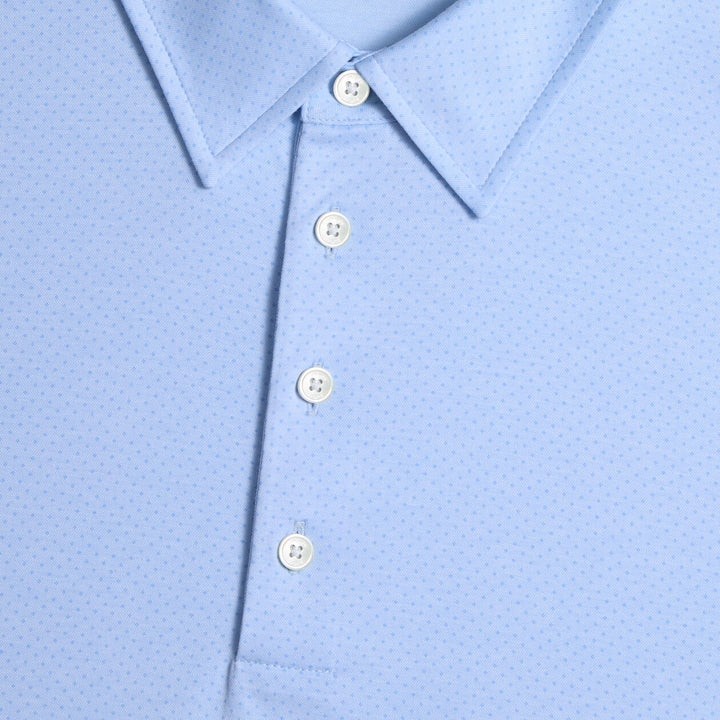 G/FORE MEN'S LTD RELEASE LUXE COTTON BLEND POLO - BAJA