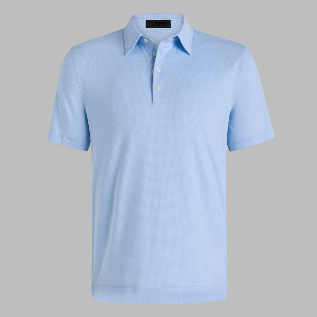 G/FORE MEN'S LTD RELEASE LUXE COTTON BLEND POLO - BAJA