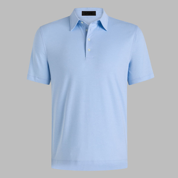 G/FORE MEN'S LTD RELEASE LUXE COTTON BLEND POLO - BAJA