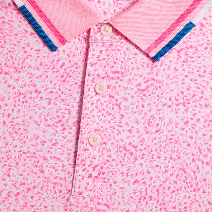 G/FORE MEN'S FIREWORKS TECH JERSEY POLO - BLUSH