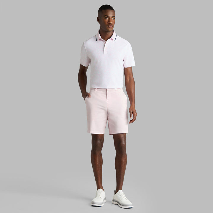 G/FORE MEN'S SCRIBBLE TECH JERSEY POLO - BLUSH