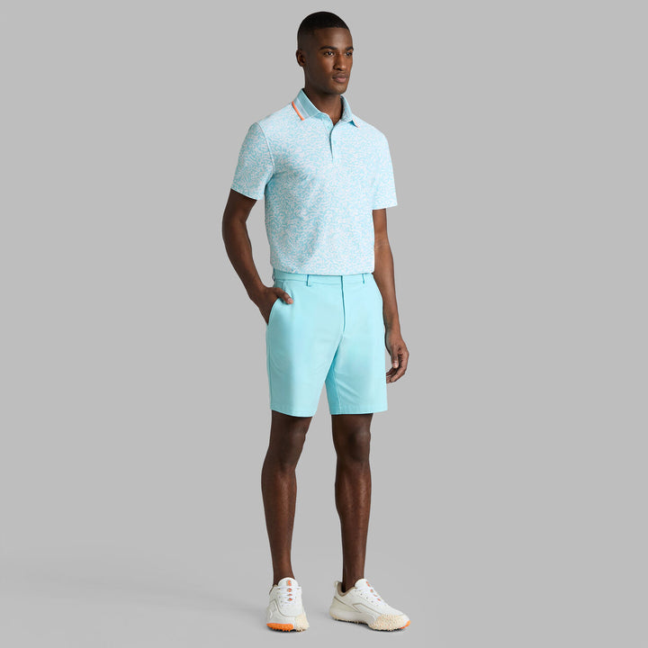 G/FORE MEN'S SCRIBBLE TECH JERSEY POLO - CENOTE