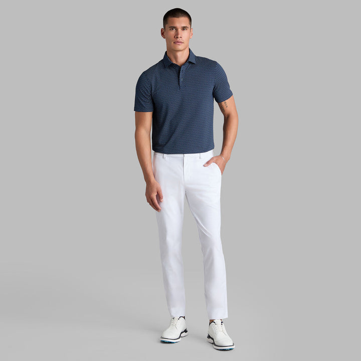 G/FORE MEN'S GEO ALL PLAY STRETCH KNIT POLO - TWILIGHT