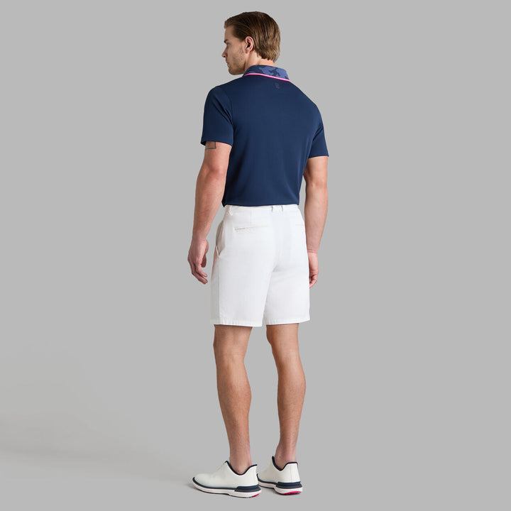 G/FORE MEN'S CAMO COLLAR PERFORMANCE PIQUÉ POLO - TWILIGHT