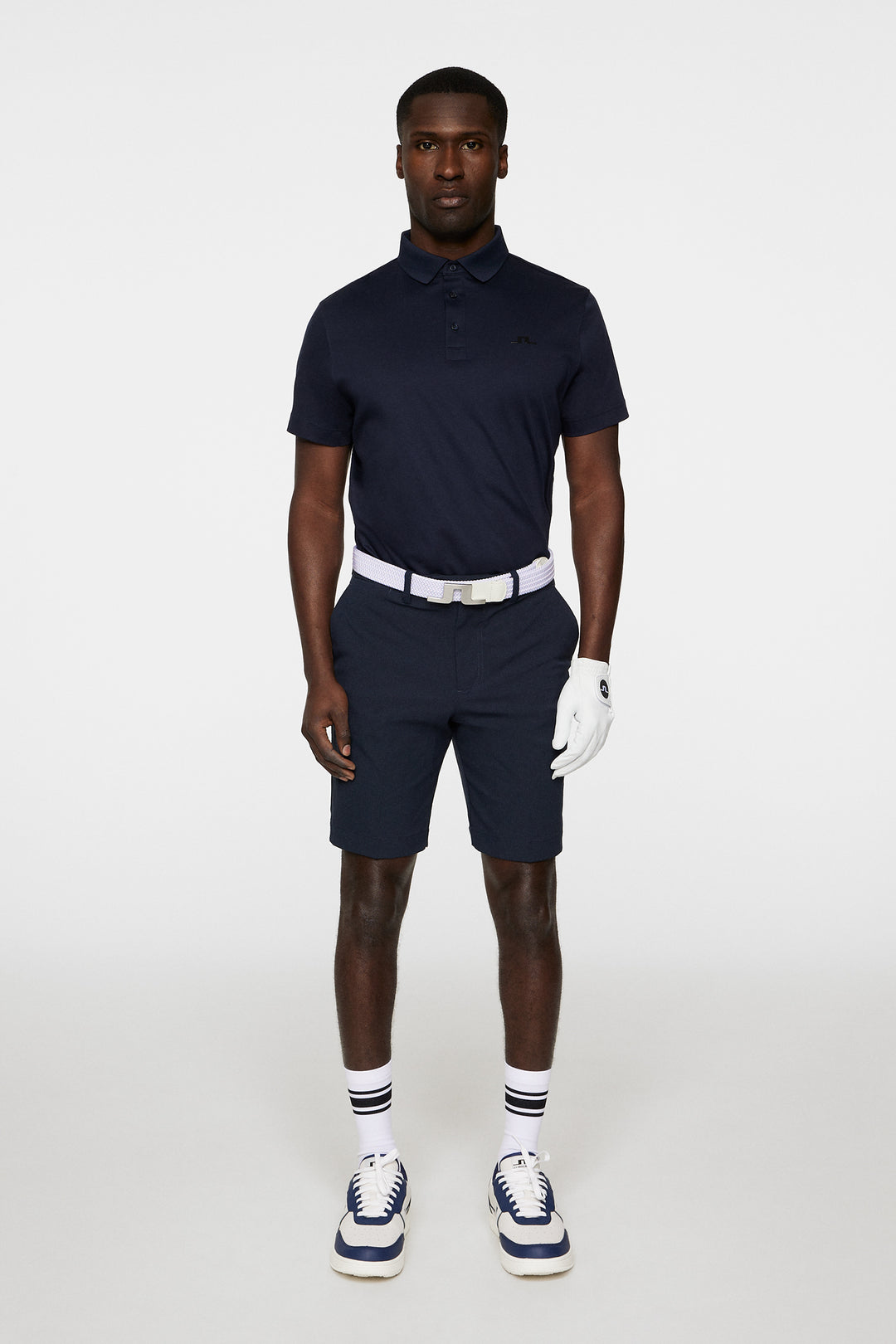 J.Lindeberg Mens Vent Tight Golf Shorts - JL NAVY