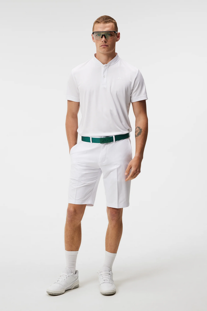 J.Lindeberg Mens Somle Golf Shorts - WHITE