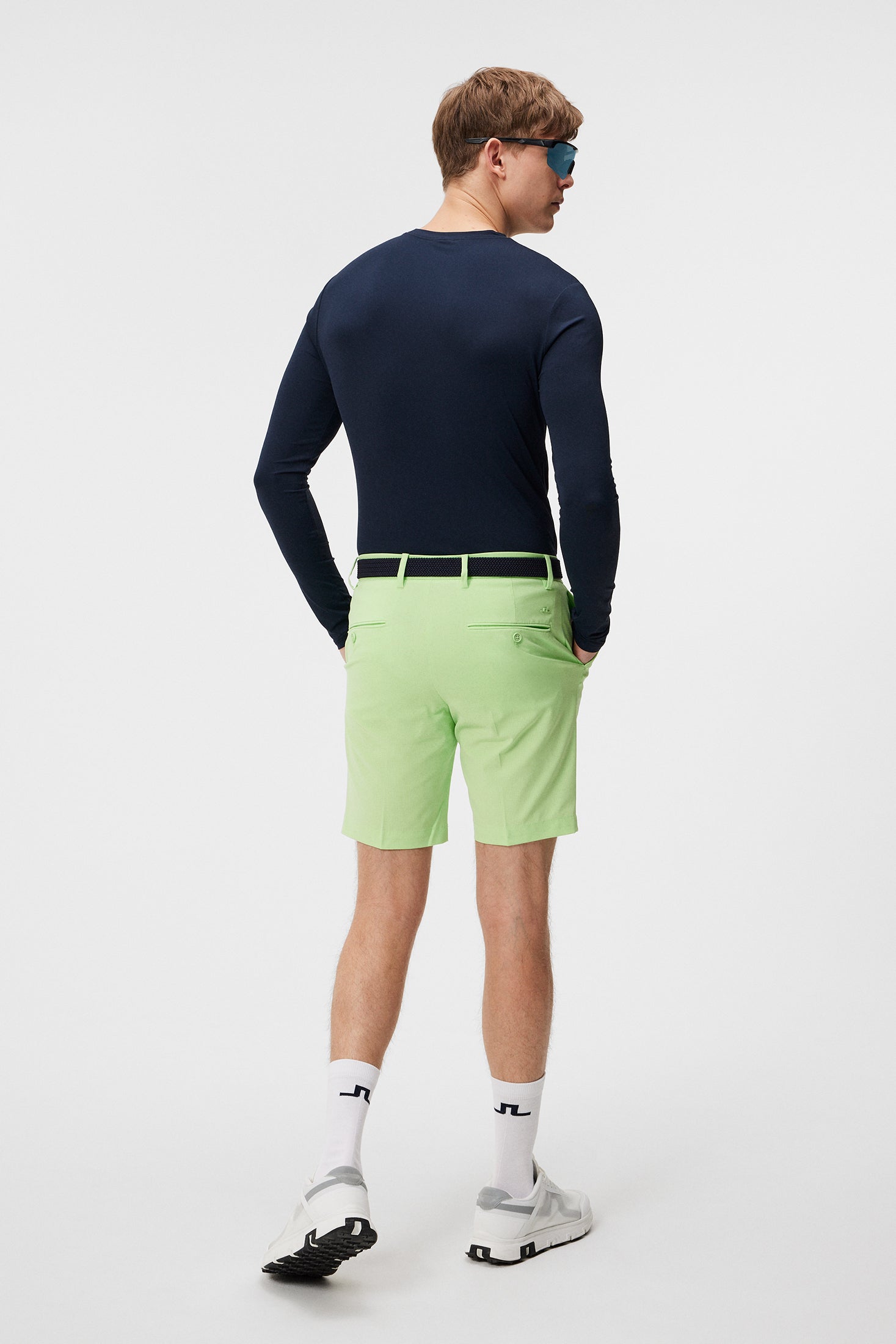 J.Lindeberg Men's Vent Tight Shorts - Paradise Green | Golf