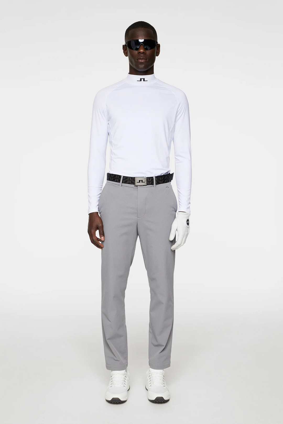 J.Lindeberg Mens Axil Fleece Twill Pant - NIGHT OWL