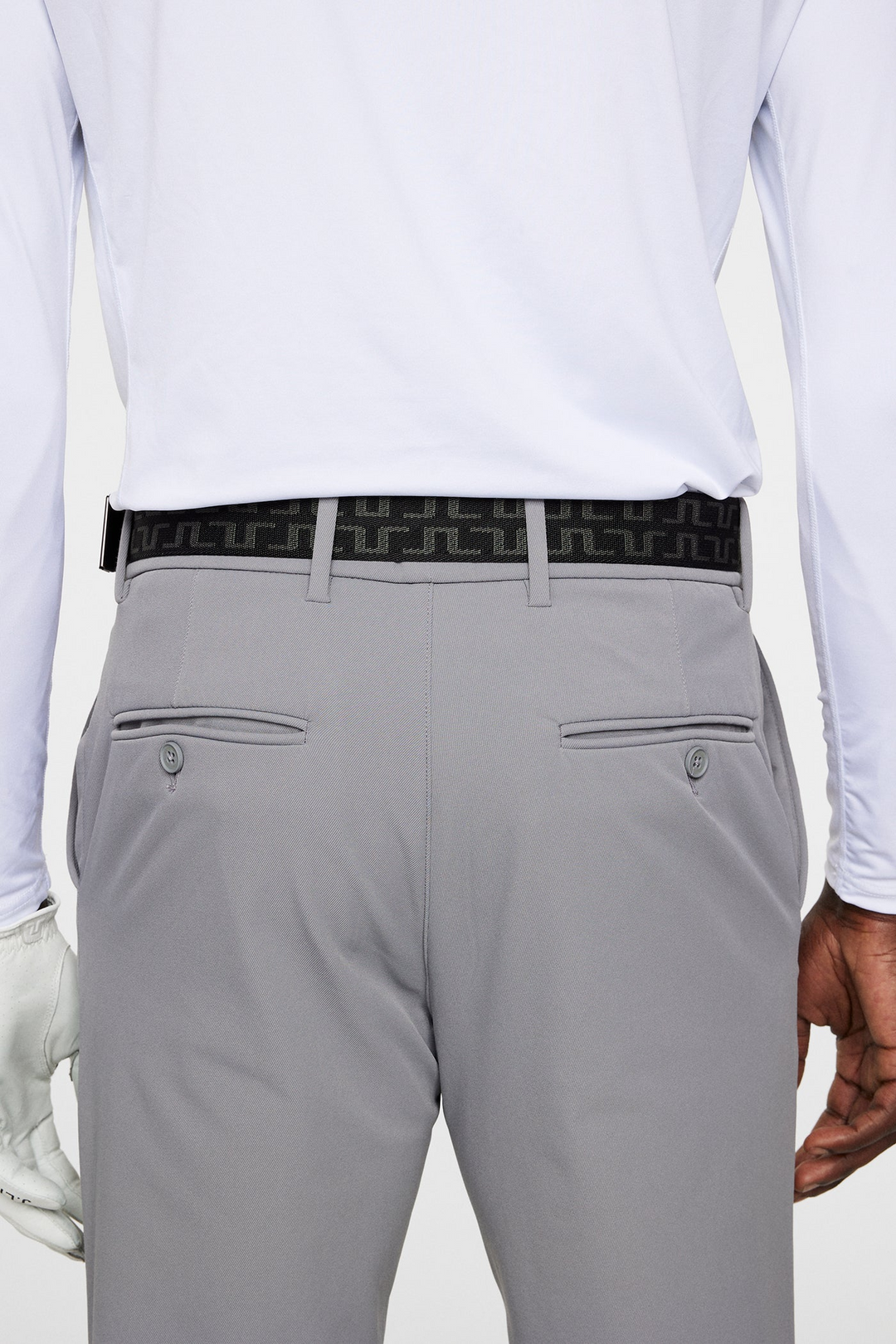 J.Lindeberg Mens Axil Fleece Twill Pant - NIGHT OWL