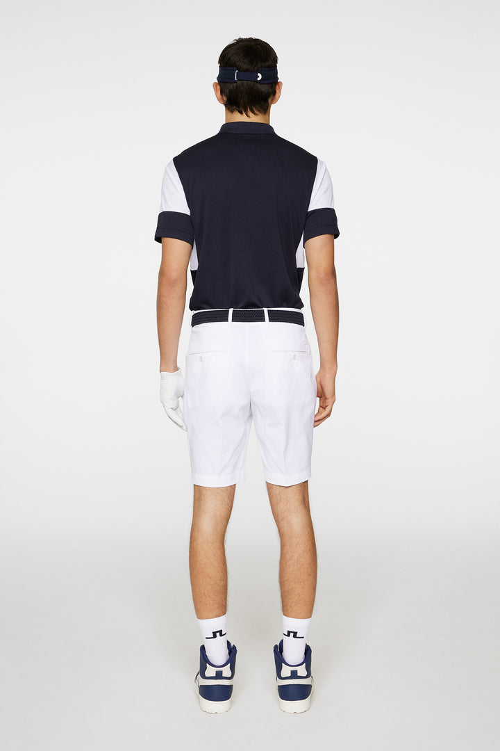 J.Lindeberg Mens Vent Golf Shorts - WHITE