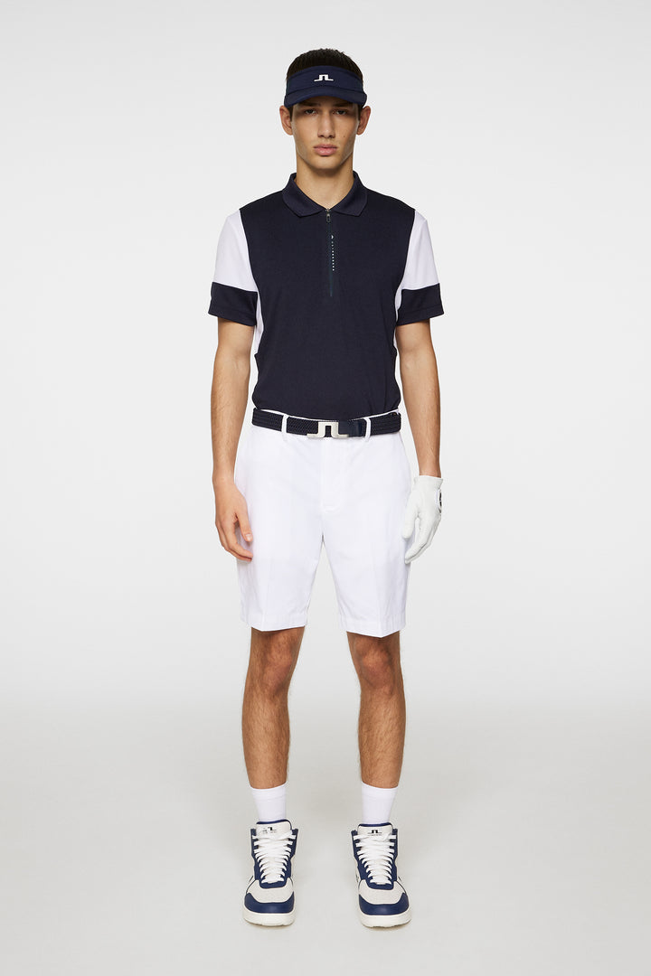 J.Lindeberg Mens Vent Golf Shorts - WHITE