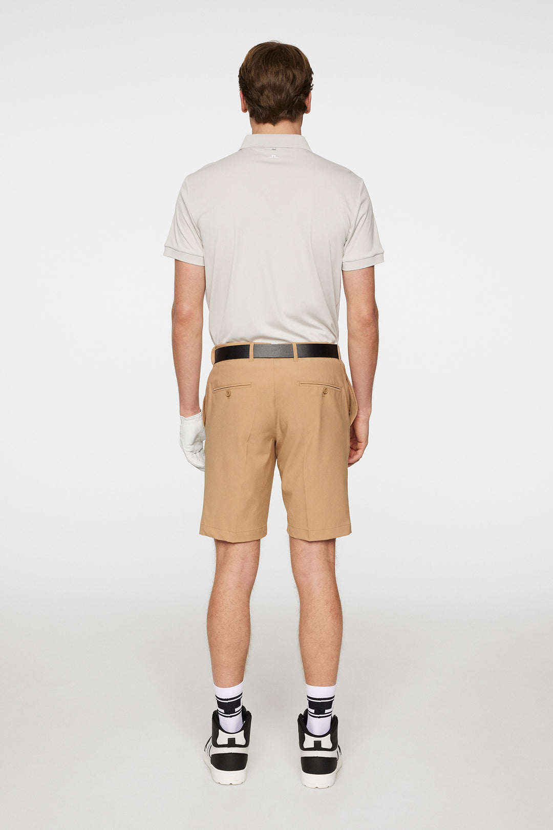J.Lindeberg Mens Eloy Golf Shorts - TIGERS EYE