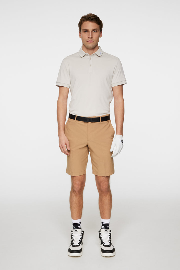 J.Lindeberg Mens Eloy Golf Shorts - TIGERS EYE
