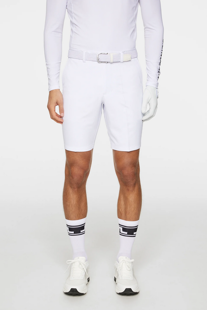 J.Lindeberg Mens Mitch Golf Shorts - WHITE