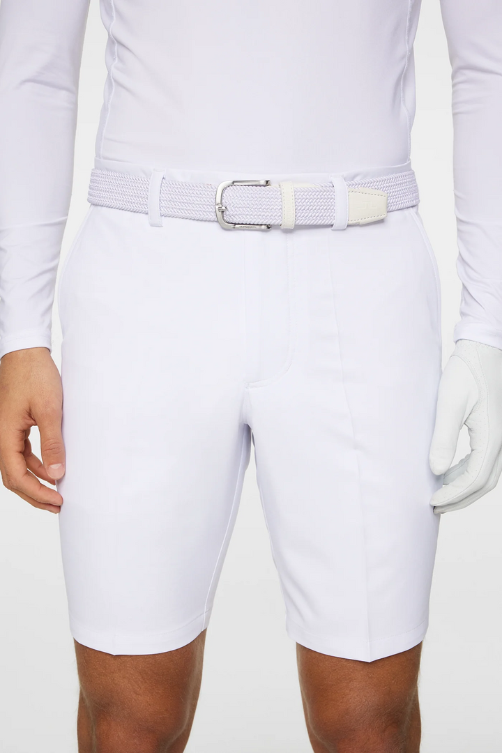 J.Lindeberg Mens Mitch Golf Shorts - WHITE