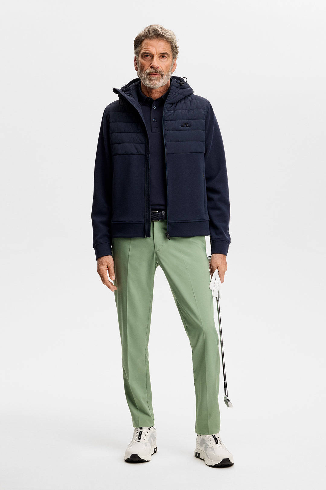 J.Lindeberg Men's Elof Pant - HEDGE GREEN