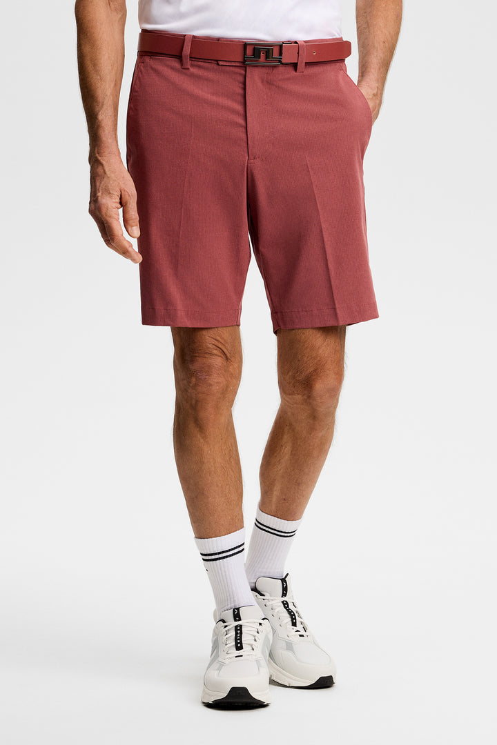 J.Lindeberg Men's Vent Shorts - TERRACOTTA
