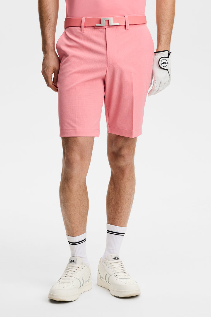 J.Lindeberg Men's Vent  Shorts - FLAMINGO PLUME