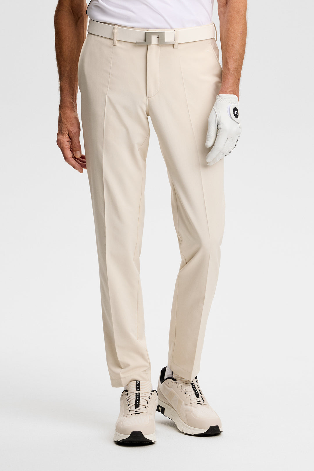 J.Lindeberg Men's Elof Pant - MOONBEAM