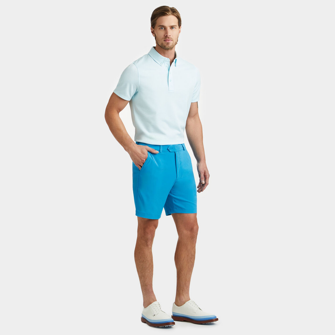 G/FORE MENS MAVERICK 4-WAY STRETCH LINED SHORT - CATALINA