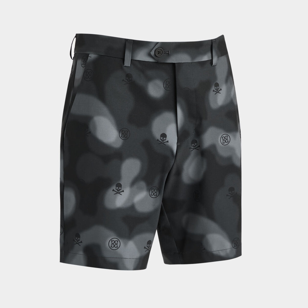 G/FORE MENS BLUR ICON CAMO MAVERICK 4-WAY STRETCH SHORT - ONYX BLUR CAMO