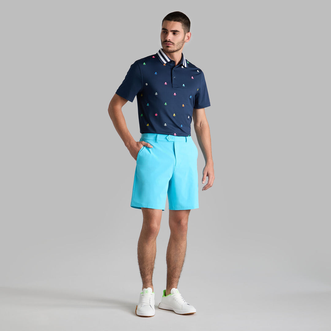 G/FORE MENS MAVERICK 4-WAY STRETCH LINED SHORT - MOSA
