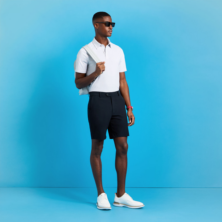 G/FORE MENS MAVERICK 4-WAY STRETCH LINED SHORT - ONYX