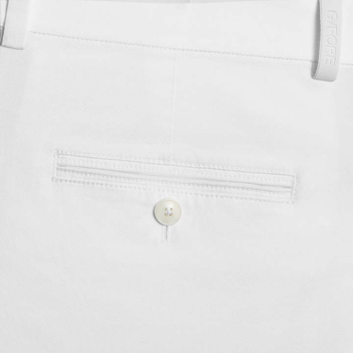 G/FORE MEN'S ALL PLAY STRETCH COTTON GABARDINE SHORT - SNOW