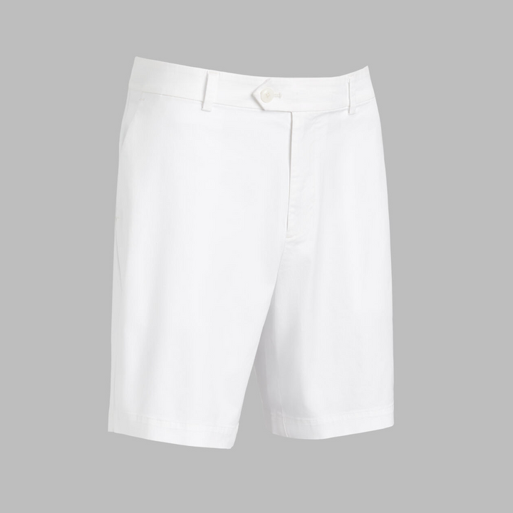 G/FORE MEN'S ALL PLAY STRETCH COTTON GABARDINE SHORT - SNOW