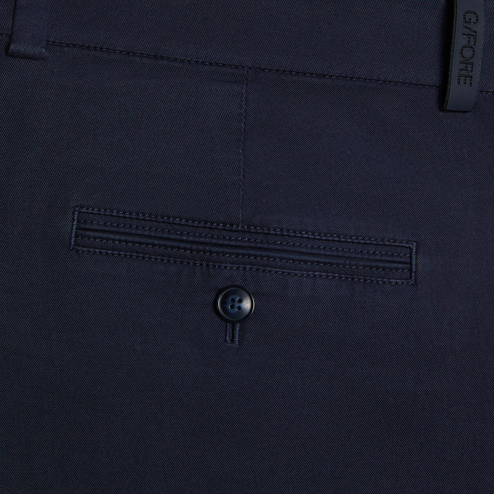 G/FORE MENS STRETCH COTTON GABARDINE SHORT - TWILIGHT
