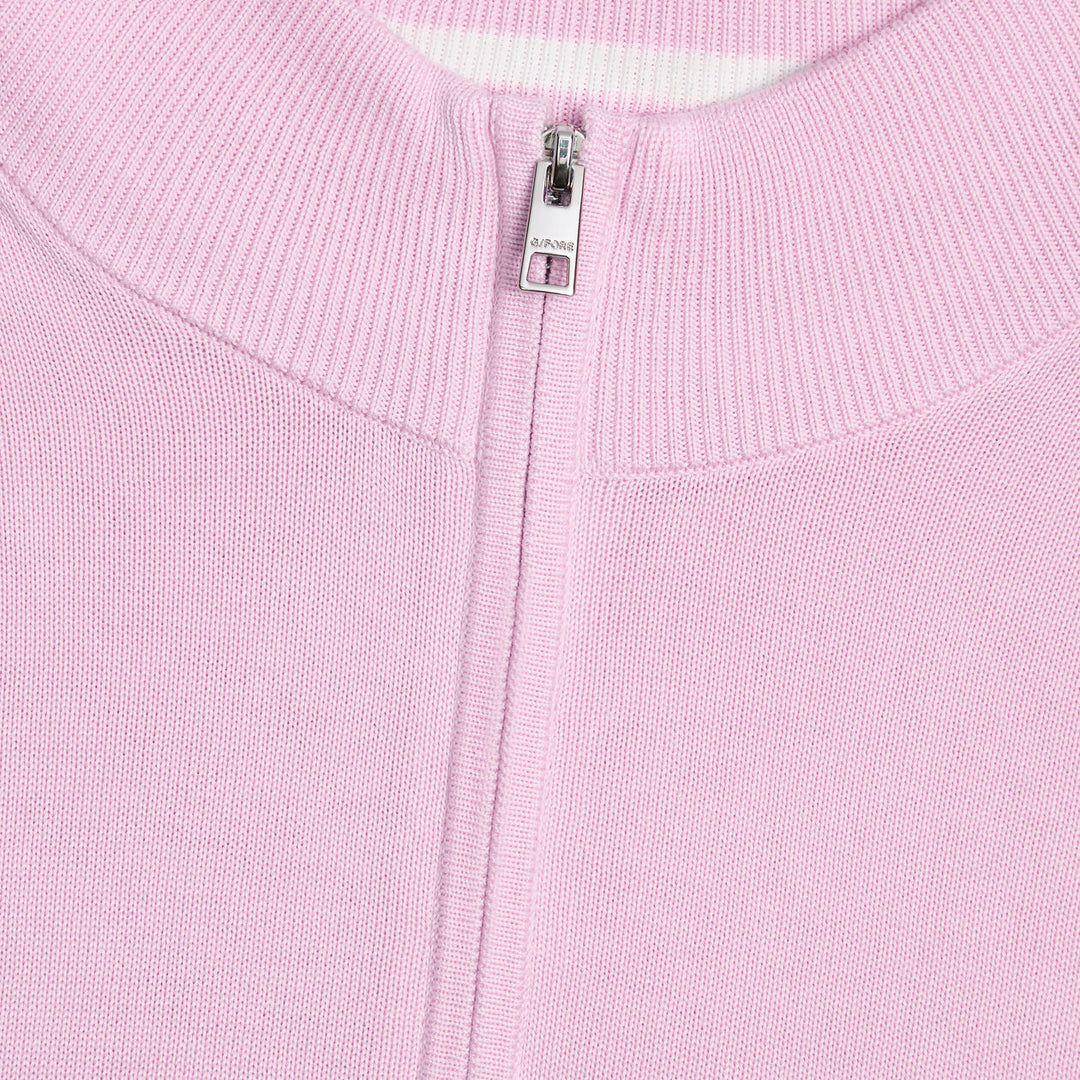 G/FORE MEN'S G/FORE MEN'S COOLING COTTON 1/4 ZIP SWEATER - CANDY