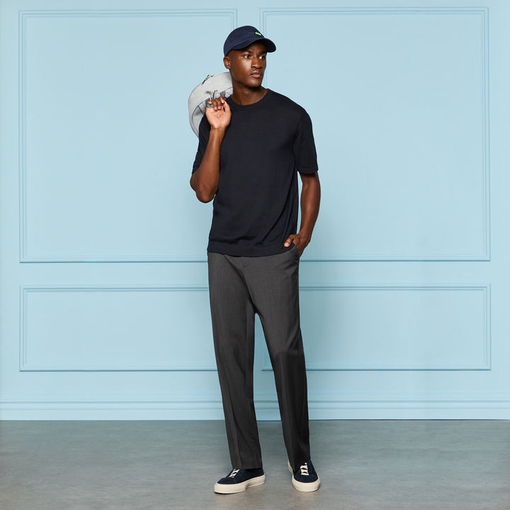 G/FORE MEN'S LTD RELEASE COOLING COTTON SWEATER TEE - TWILIGHT