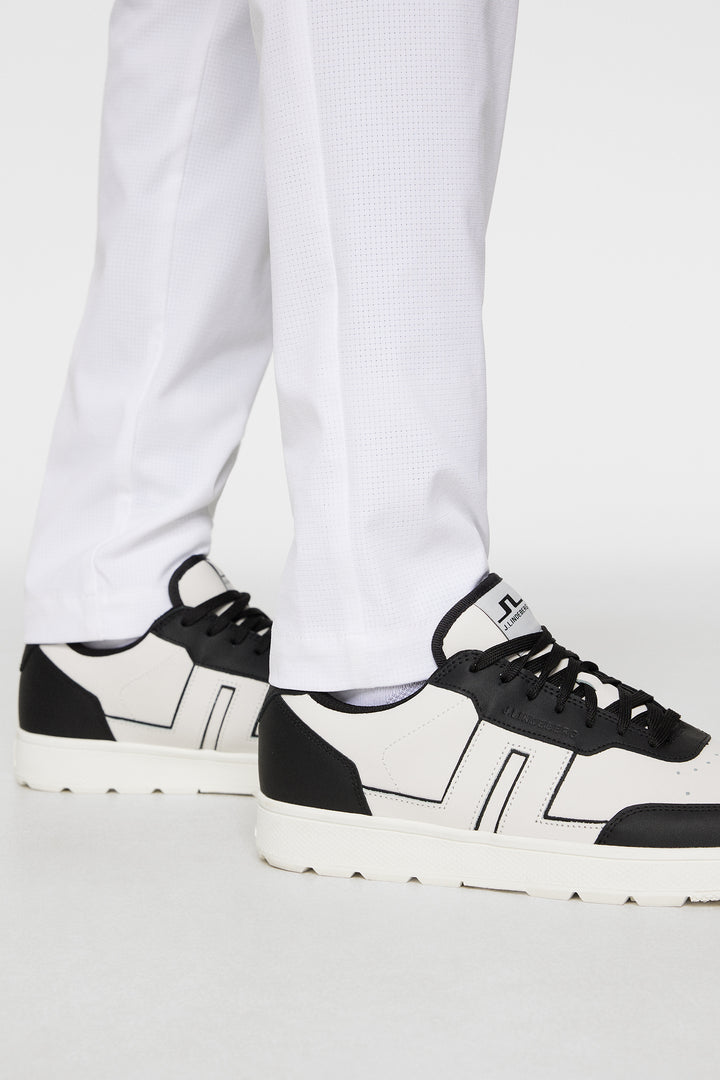 J.Lindeberg Men's Ace Low-Top Golf Sneaker - BLACK