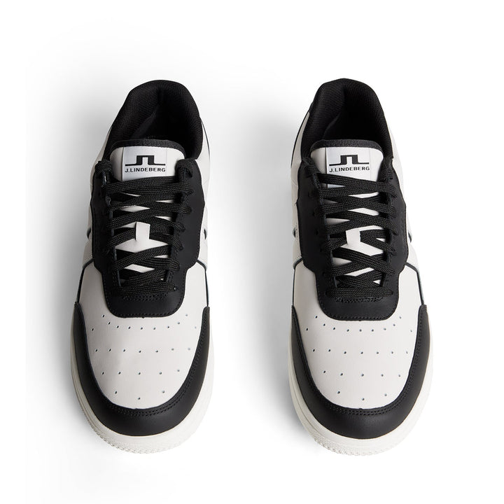 J.Lindeberg Men's Ace Low-Top Golf Sneaker - BLACK